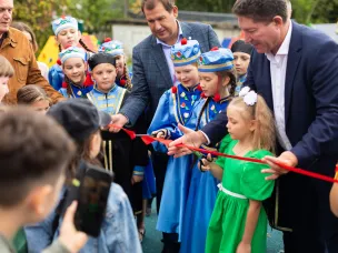 Новое общественное пространство открыли на улице Ульянова